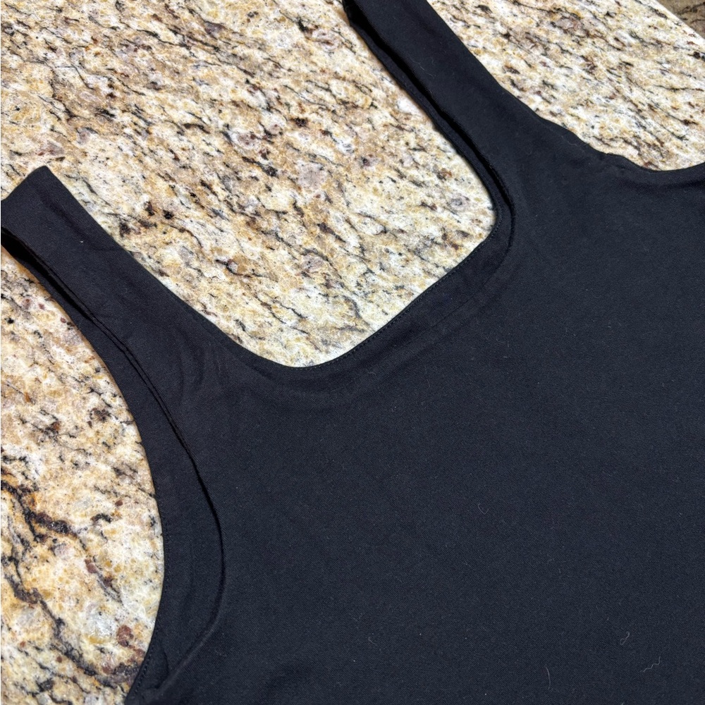 A New Day Black Fitted Bodysuit